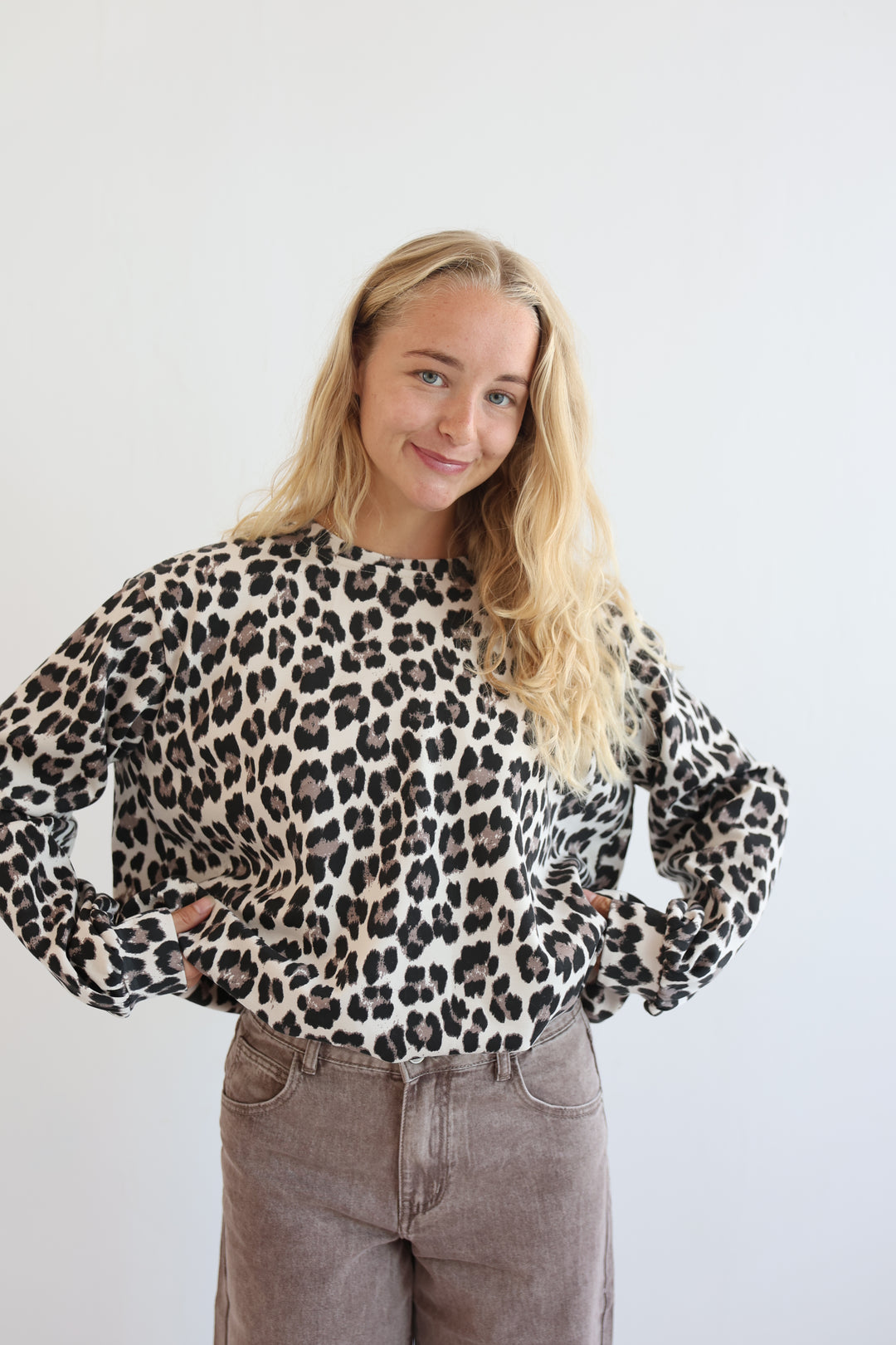 Wildprint Weekend Sweater