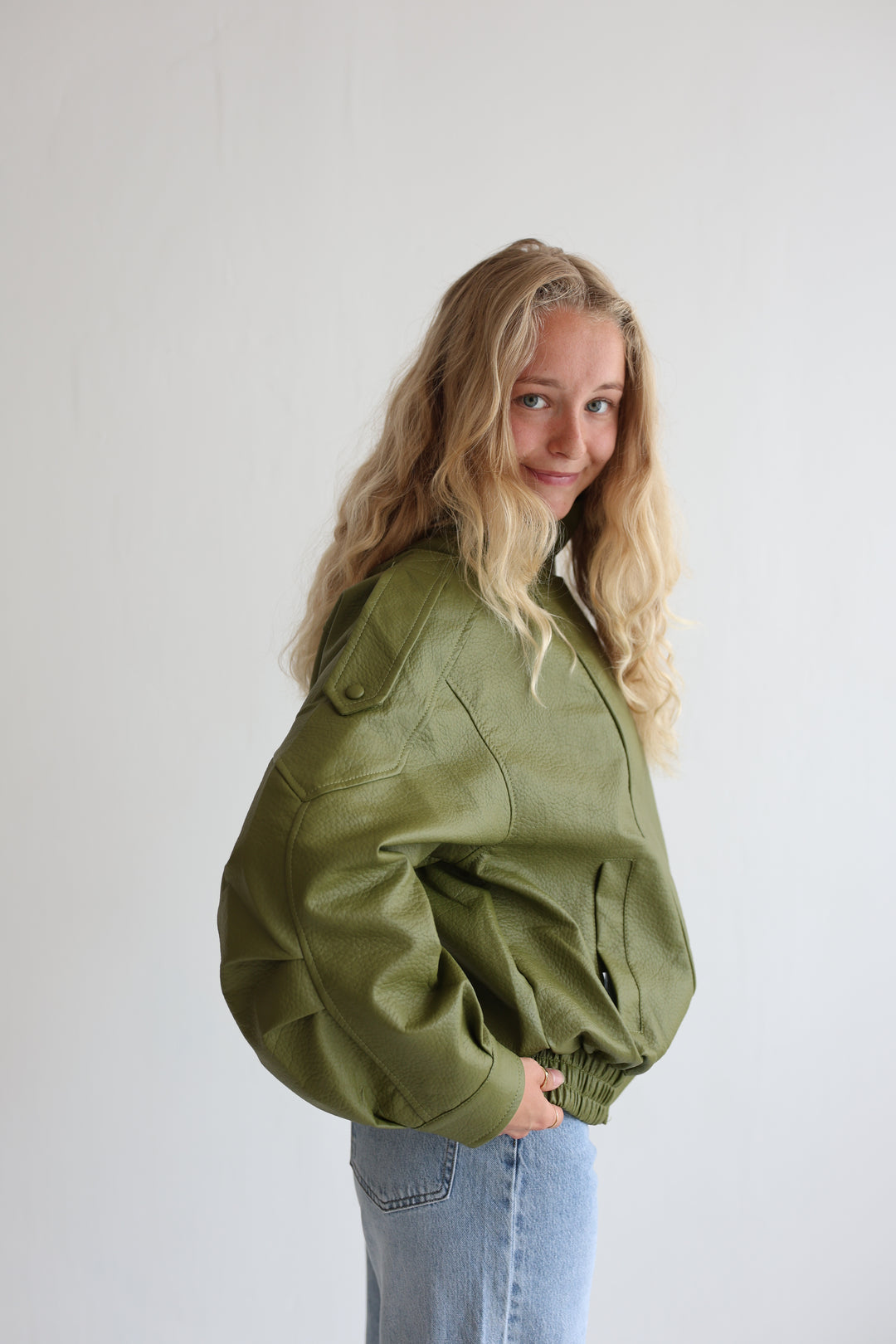 Oversize Bikerjacke Milano