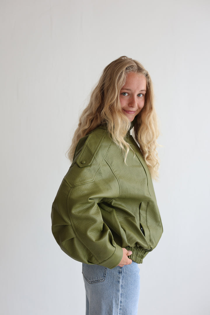 Oversize Bikerjacke Milano