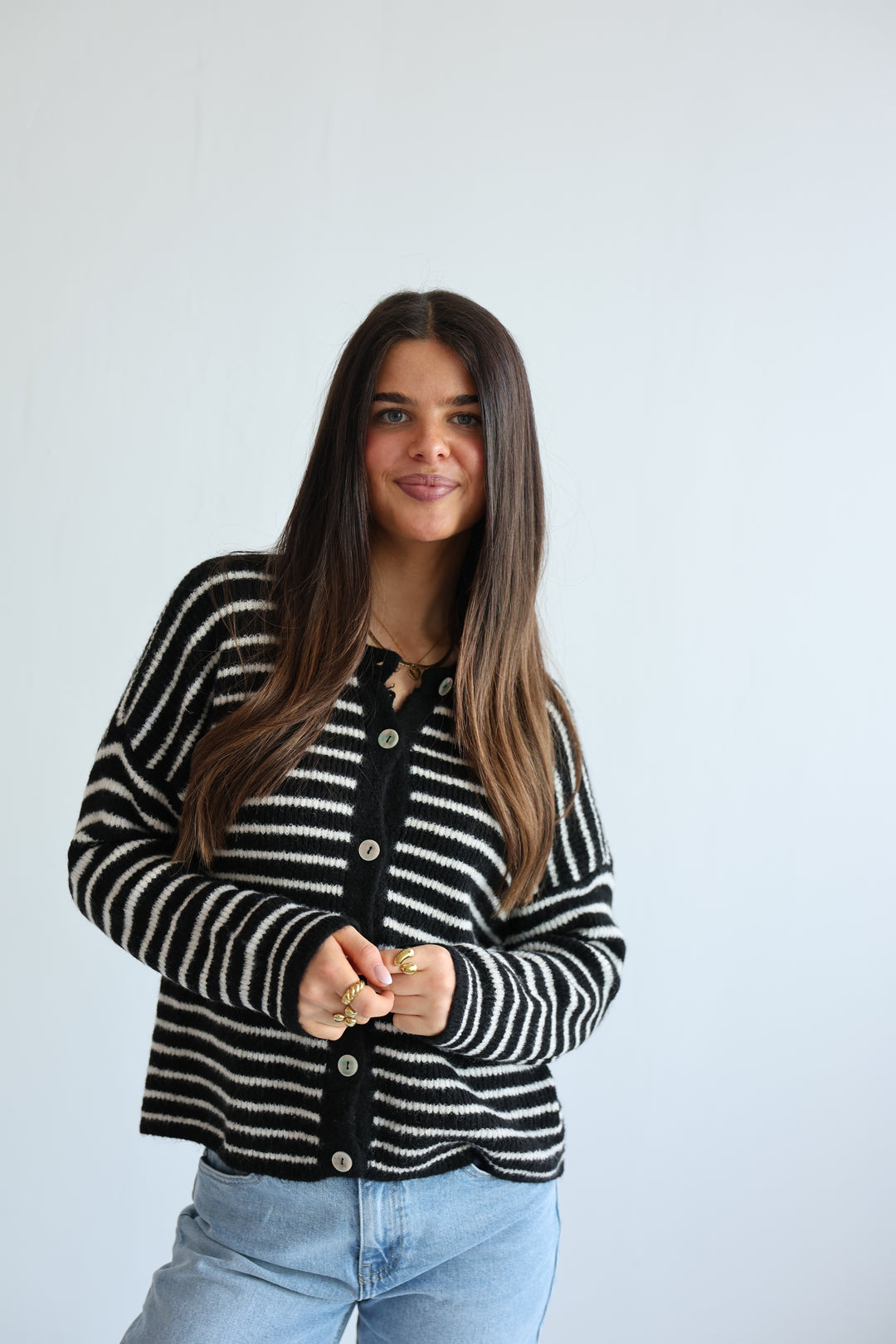 Gestreifter Cardigan Josephine