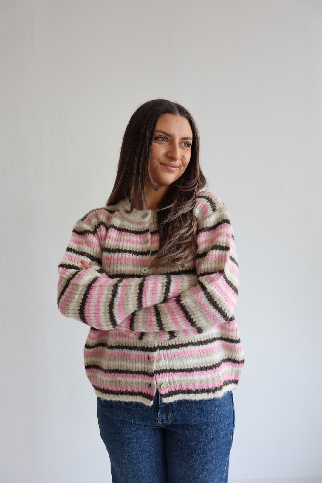 Candy Stripe Cardigan