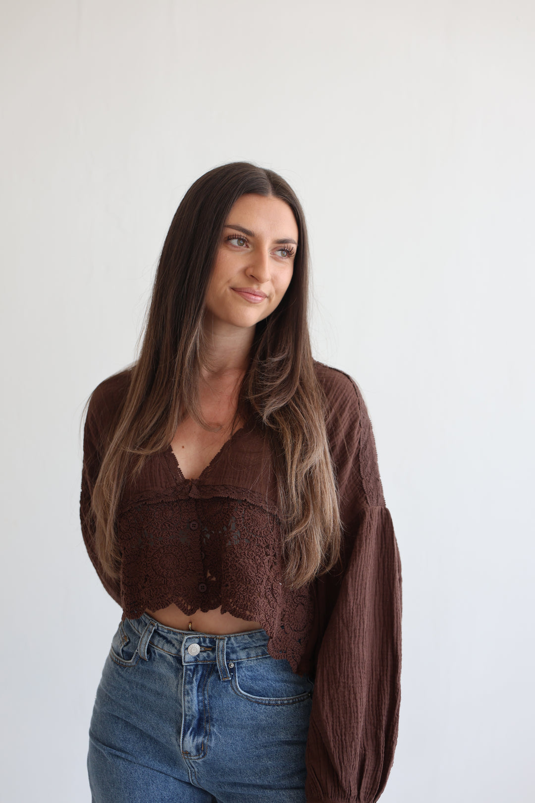 Crochetbluse Palma
