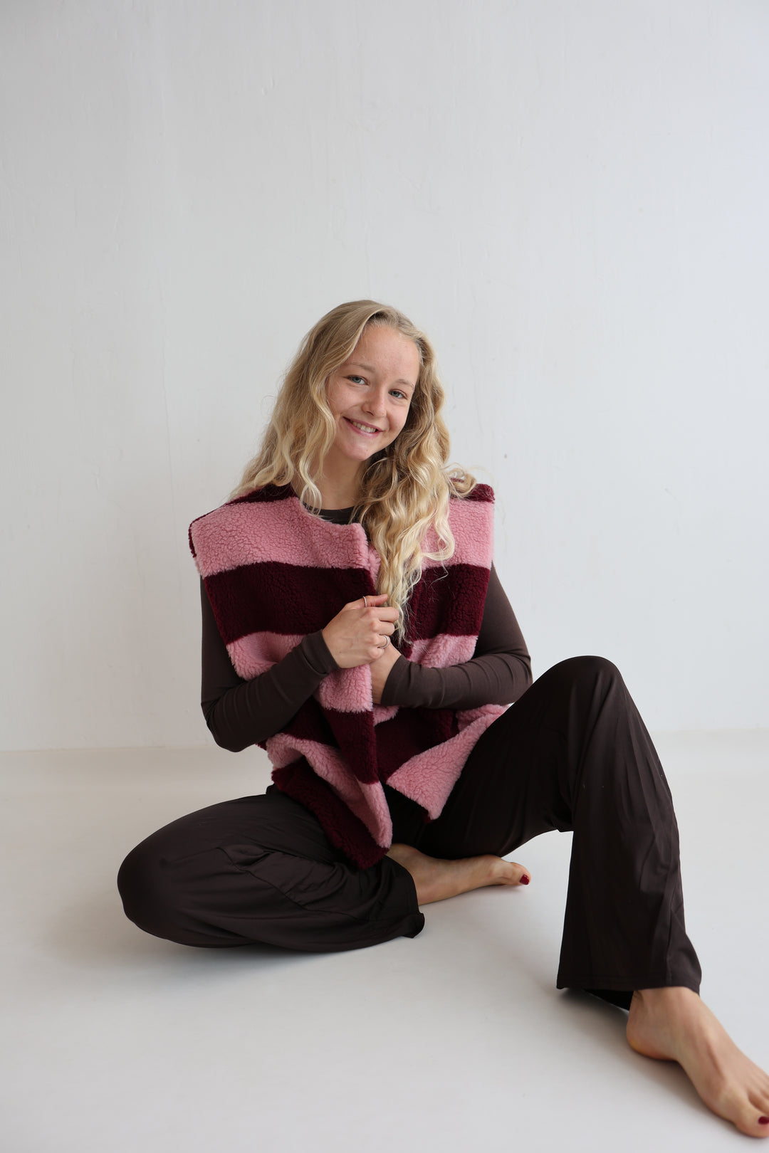 Lockere Hose aus Viskose Cassy