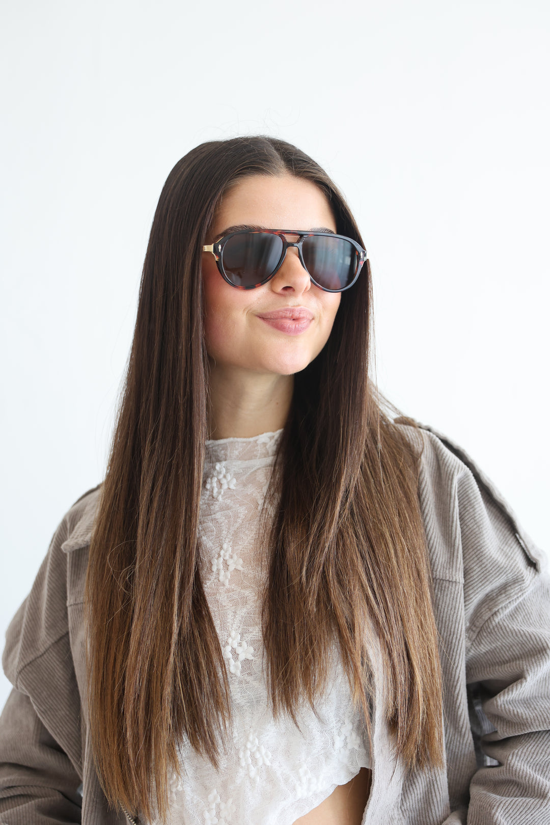 Casual Aviator Sunglasses