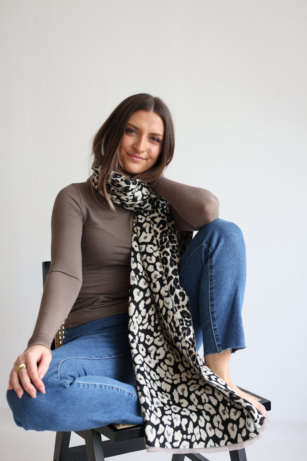 Langer Schal Wild Muse