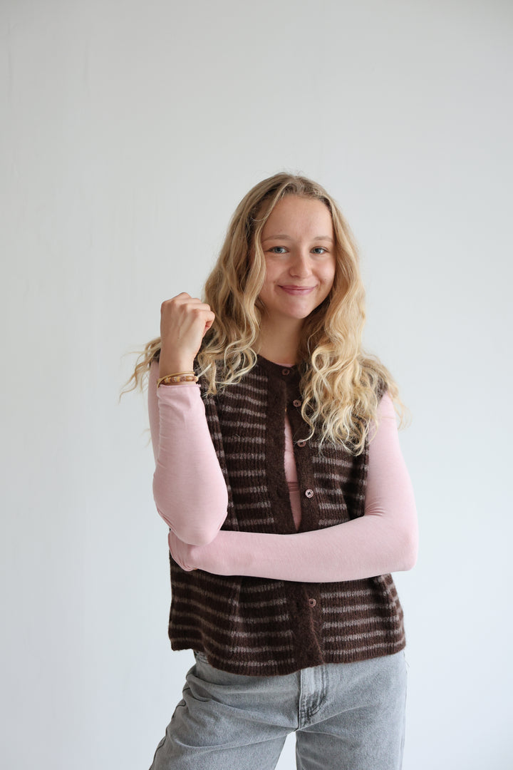 Gestreifte Weste Josephine