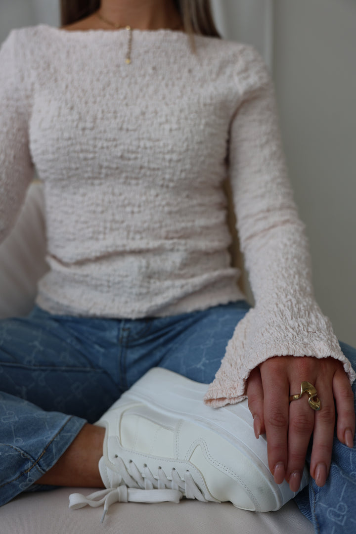 Longsleeve mit Struktur Ina