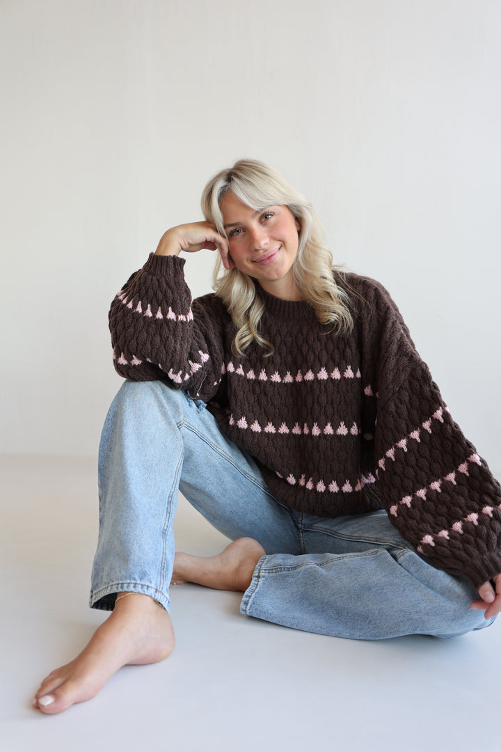 Bubble Knit Pullover
