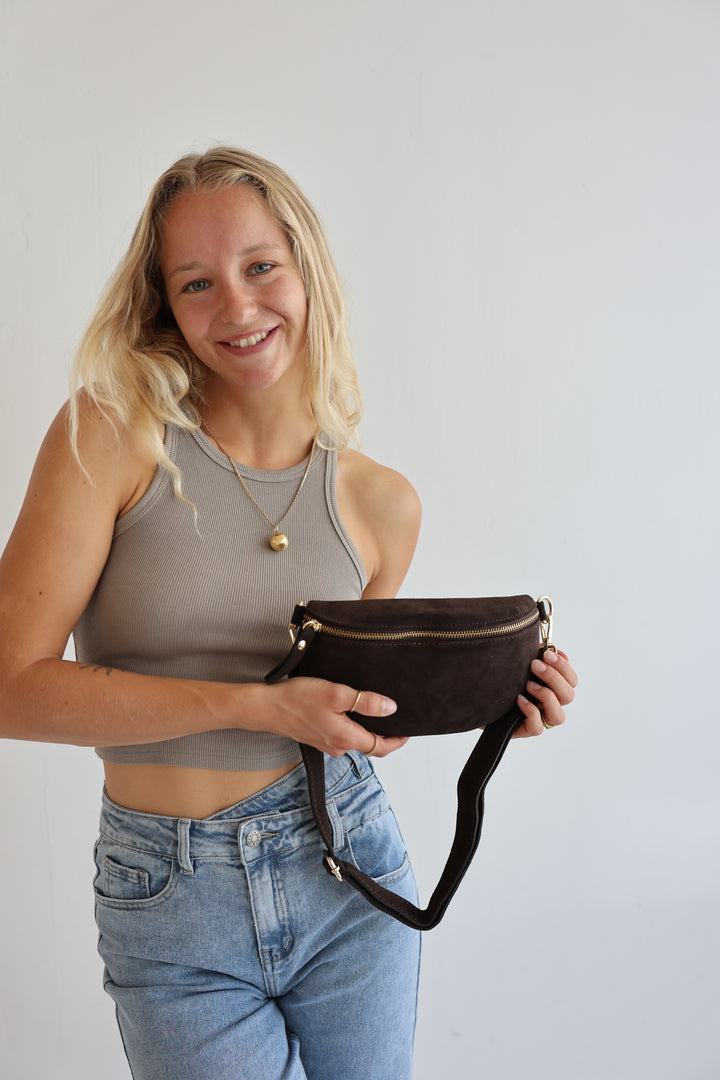 Crossbody Bag Small (Wildleder)