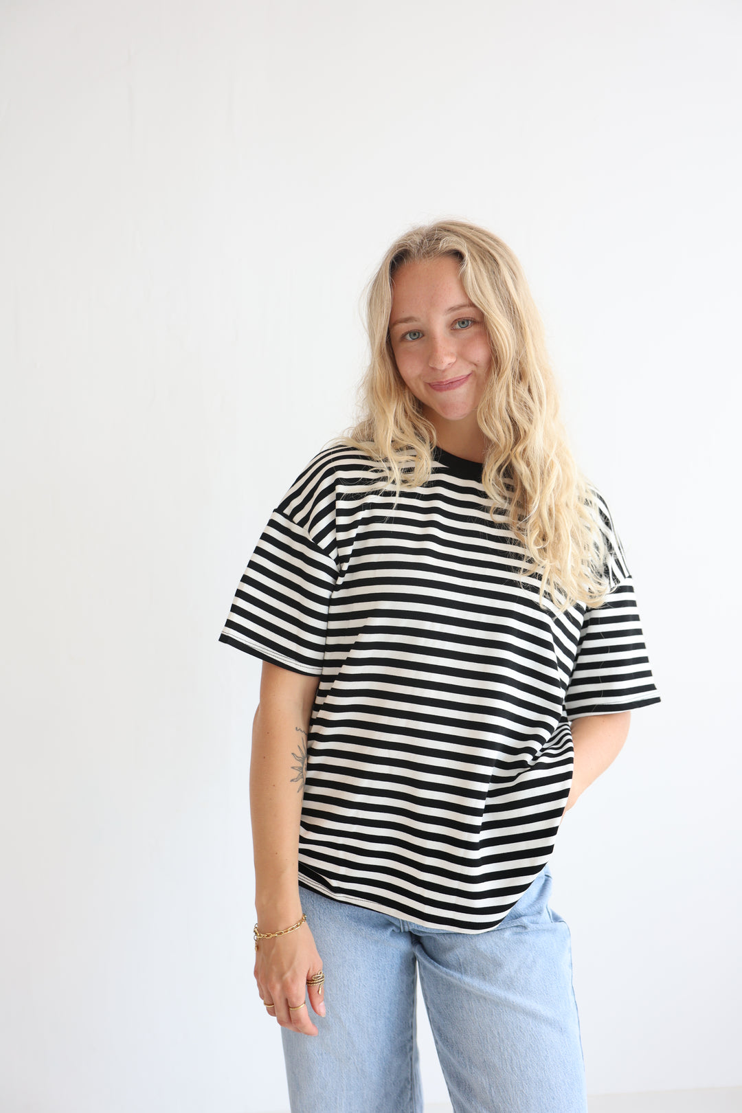 Easy Fit Striped T-Shirt