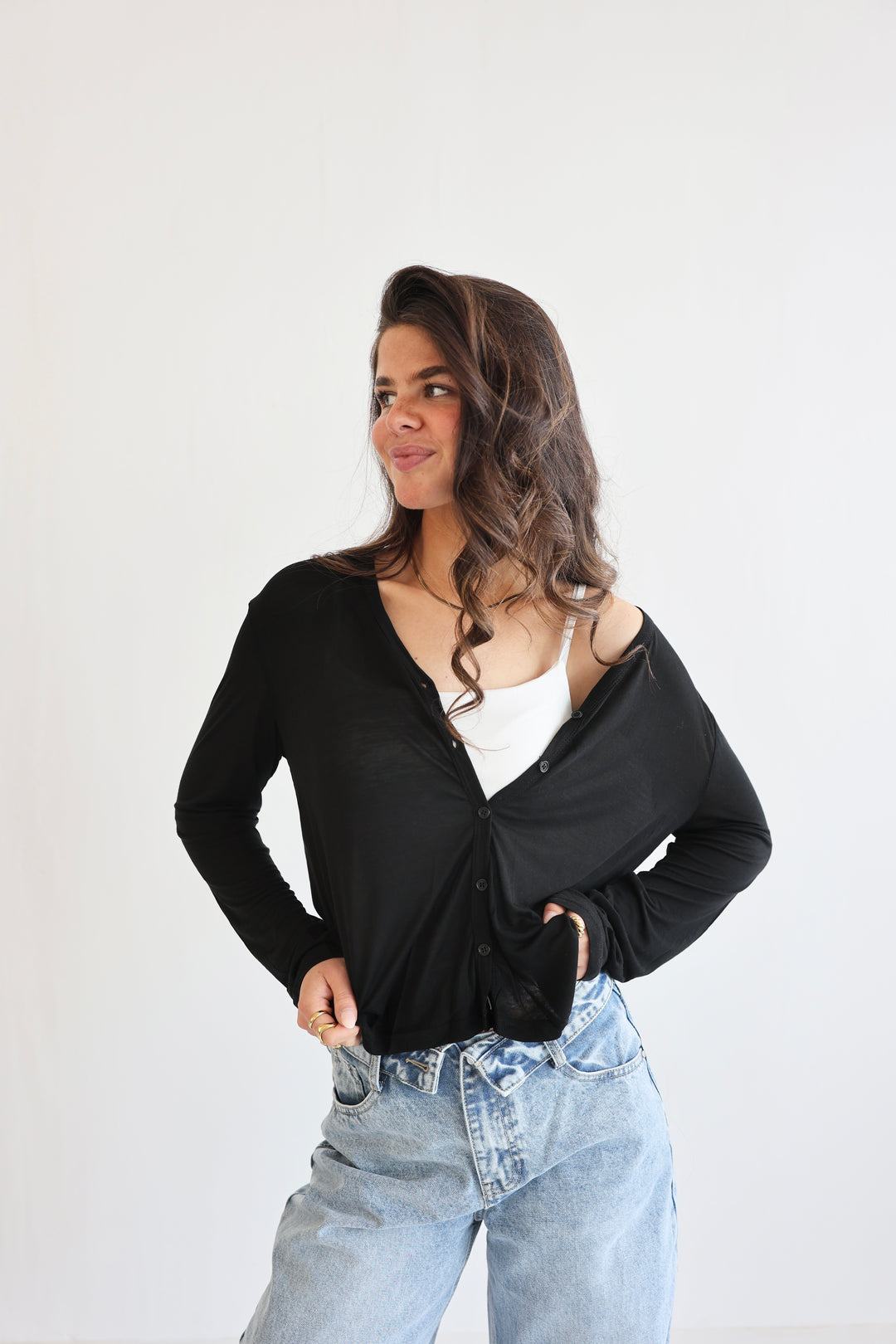 Lightweight Sheer Cardigan