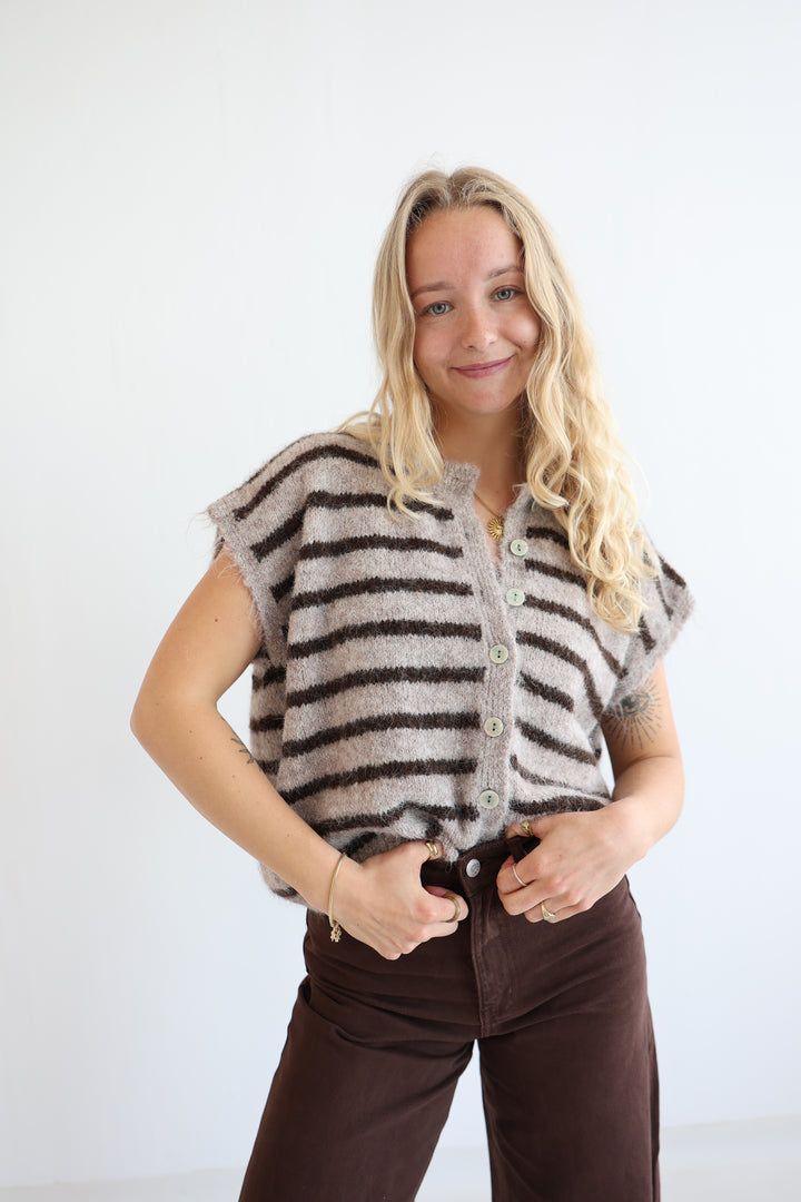 Gestreifte Weste Cosima