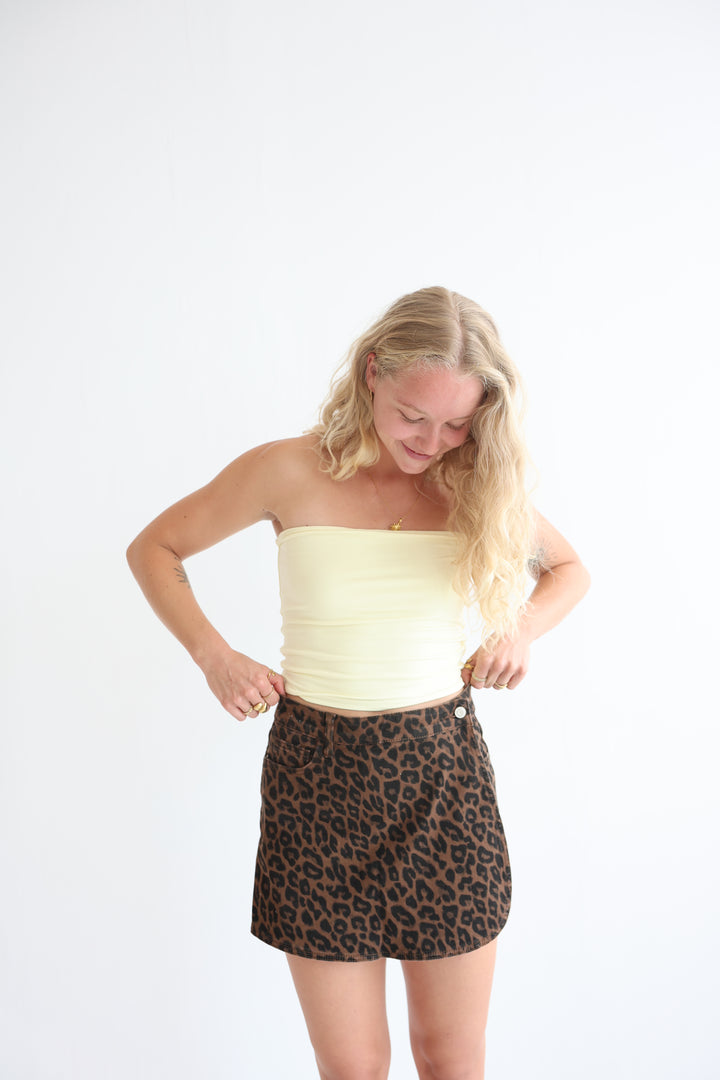 Wildside Leopard Skirt