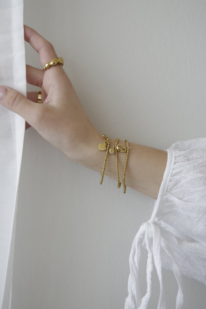 Elastisches Armband Diamond Shell
