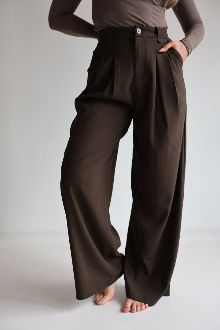 Bundfaltenhose Serena