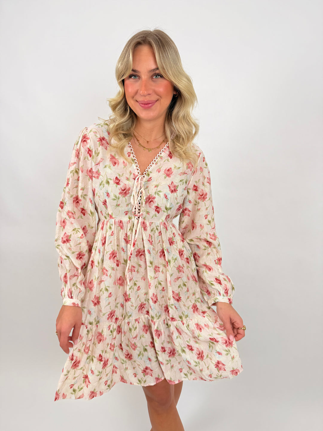 Kleid mt Floralprint Barcelona