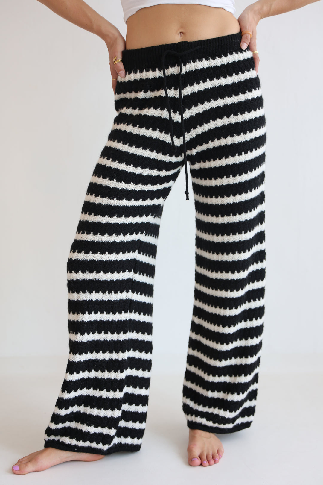 Summer Knit Pants Holly