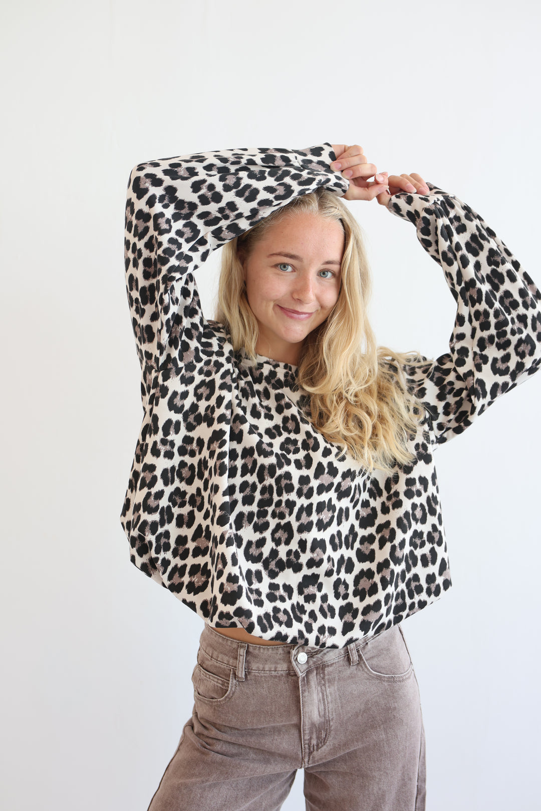 Wildprint Weekend Sweater
