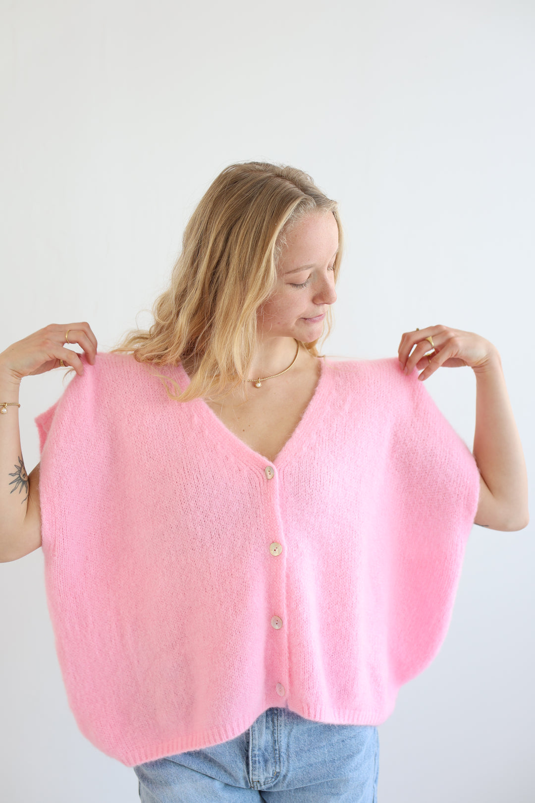 Lockere Pullunder-Weste Gina