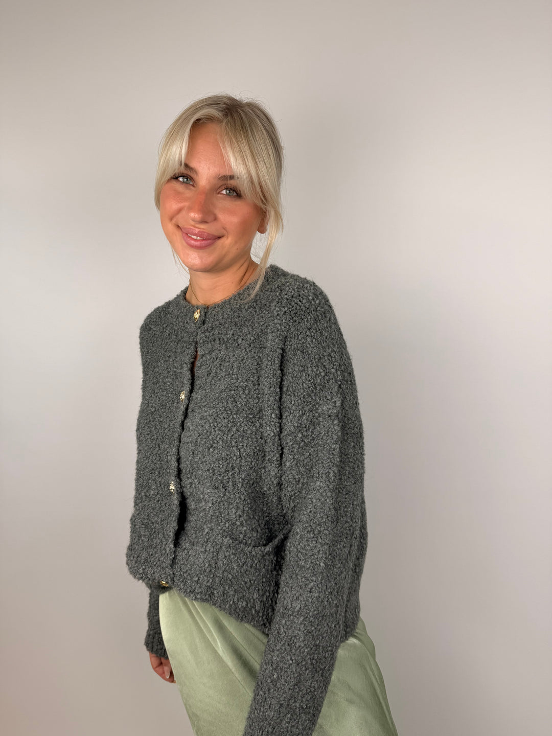 Strickjacke Teddy Times