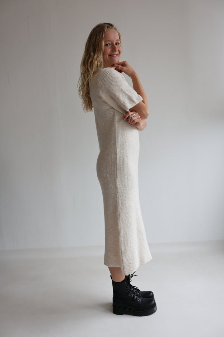 Langes Strickkleid Nuna