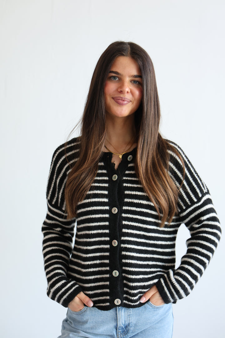Gestreifter Cardigan Josephine