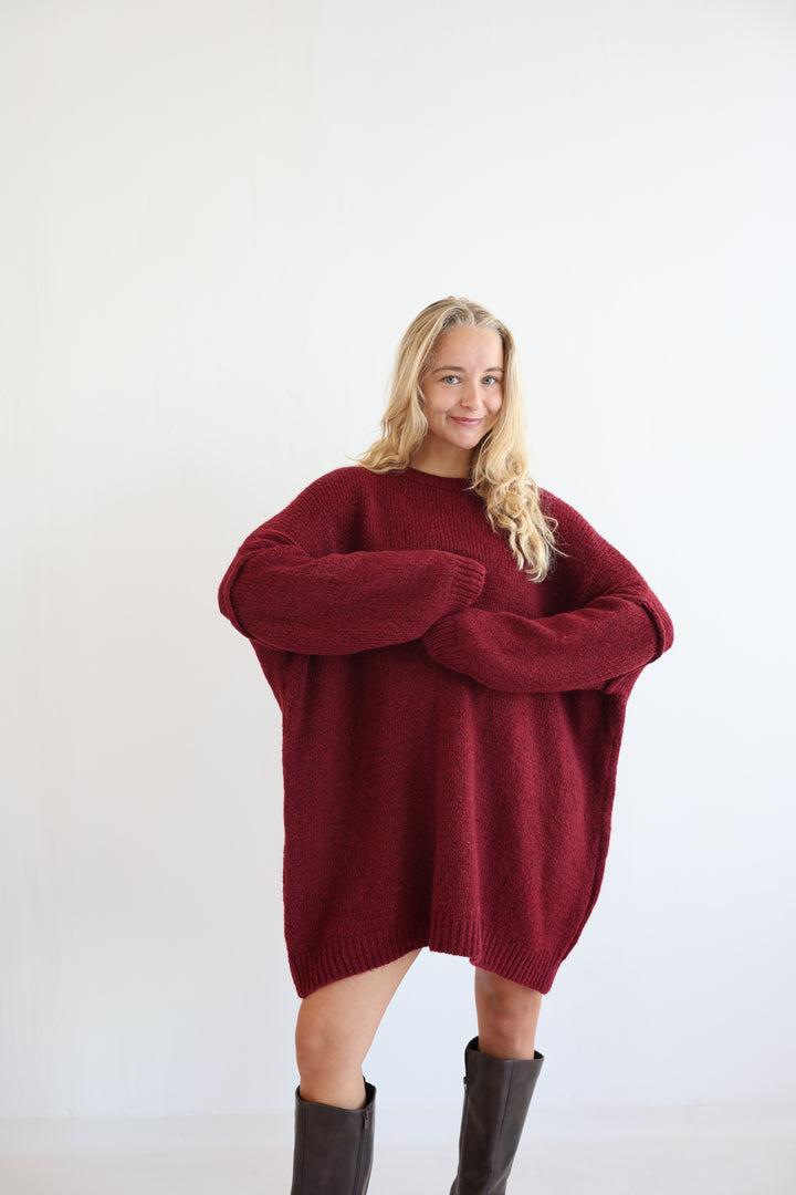 Langer Oversize Pullover Mary
