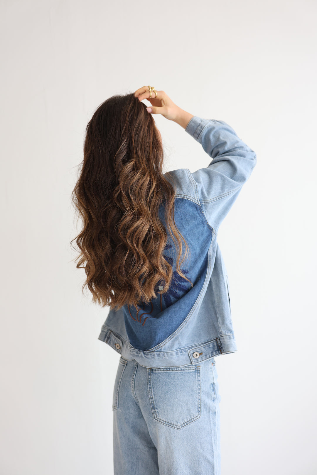 Palm Breeze Denim Jacket