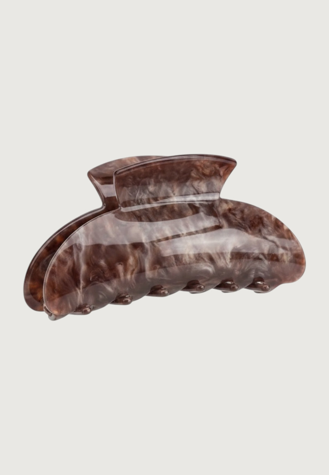 Haarspange Brown Marbled