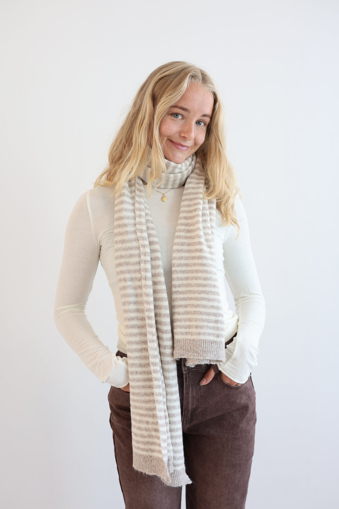 Luna Stripe Scarf