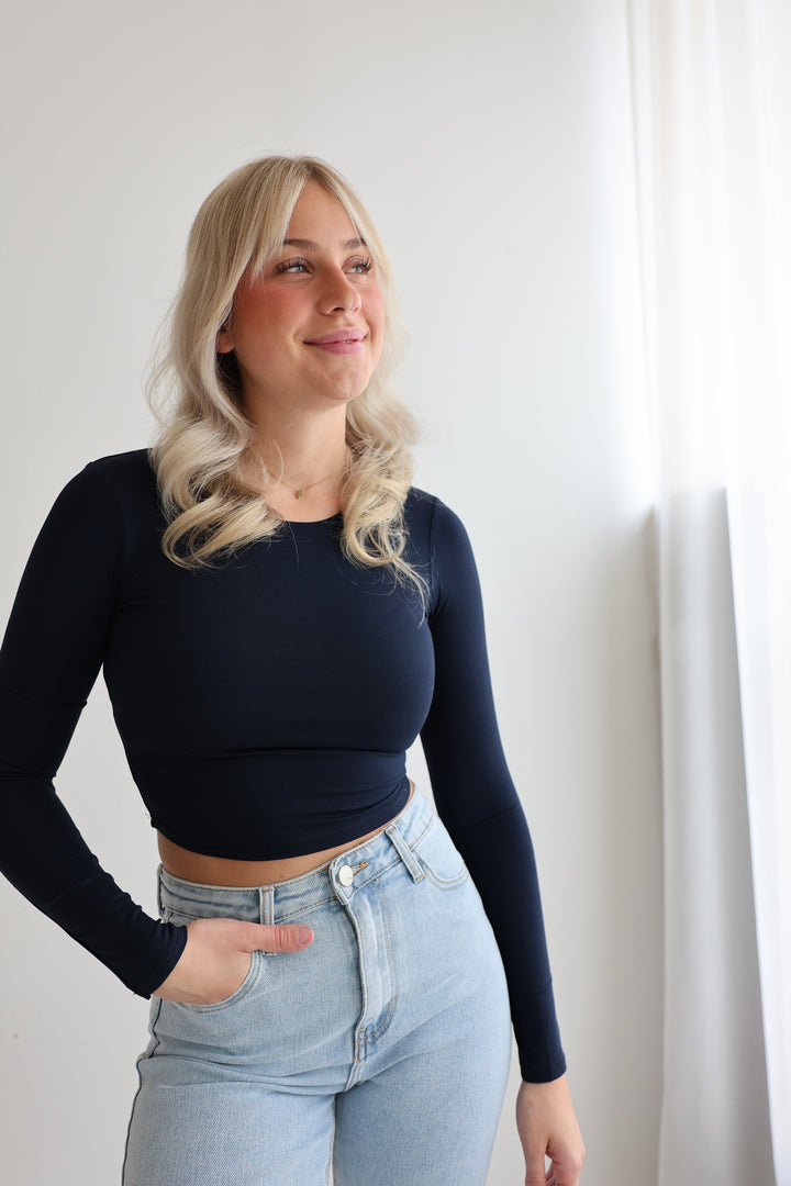 Cropped Longsleeve Simply Seamless
