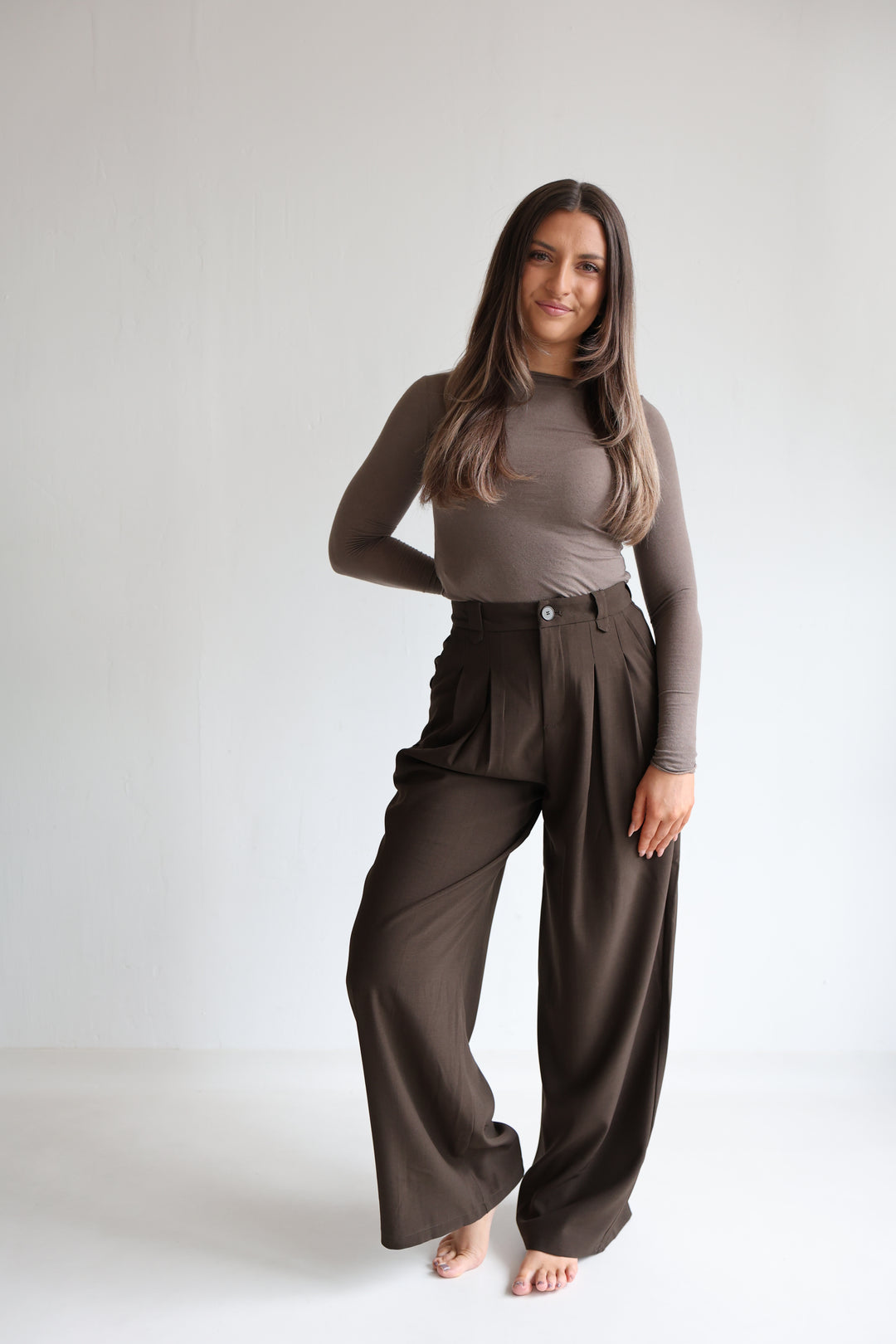 Bundfaltenhose Serena