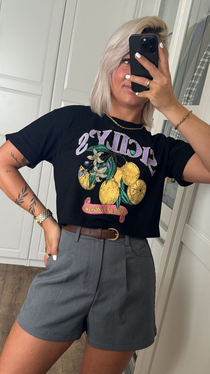 Cropped T-Shirt Sicily