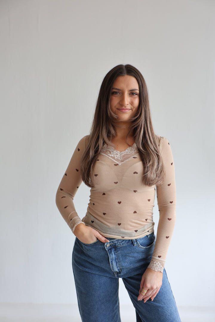 Cashmere Longsleeve Hearts