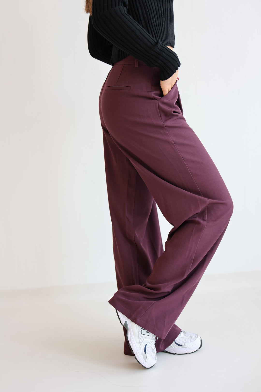 Bundfaltenhose Casual Look