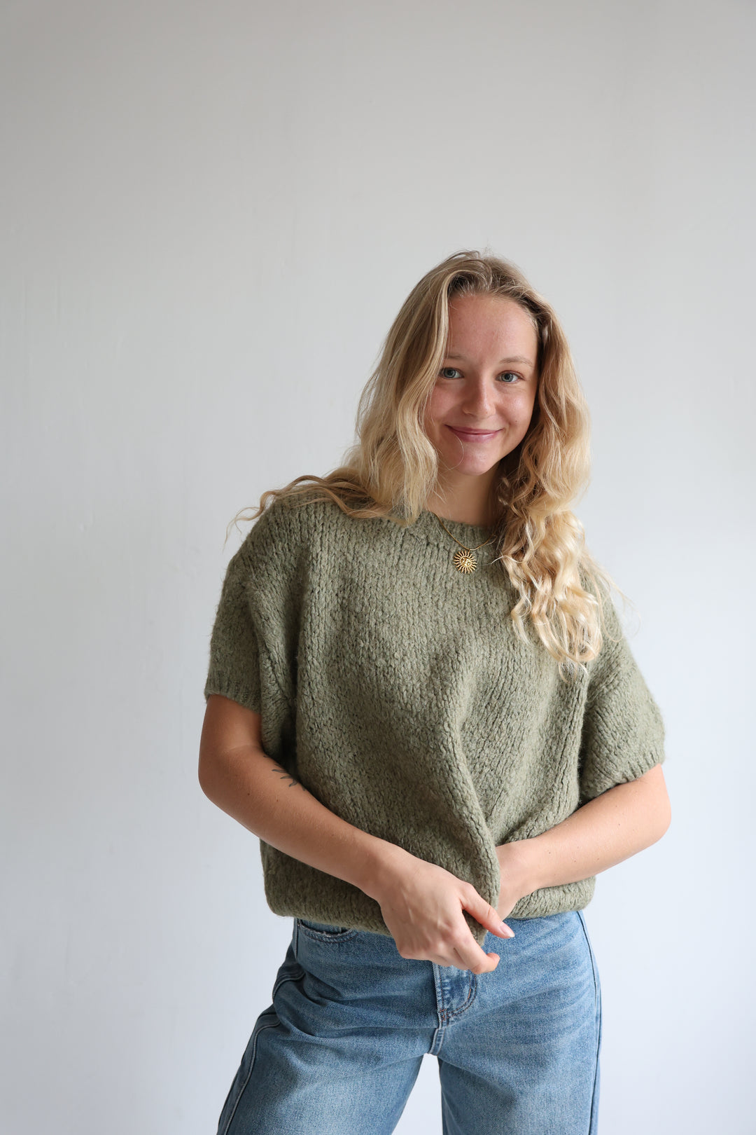 Kurzarm Oversize Pullover Merve