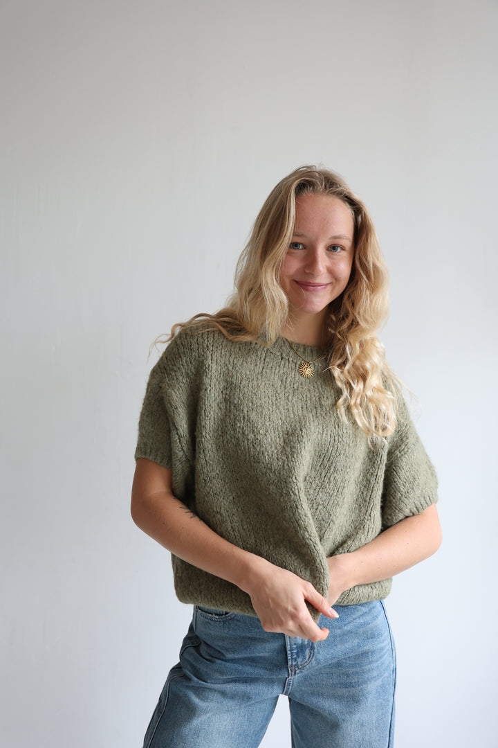 Kurzarm Oversize Pullover Merve