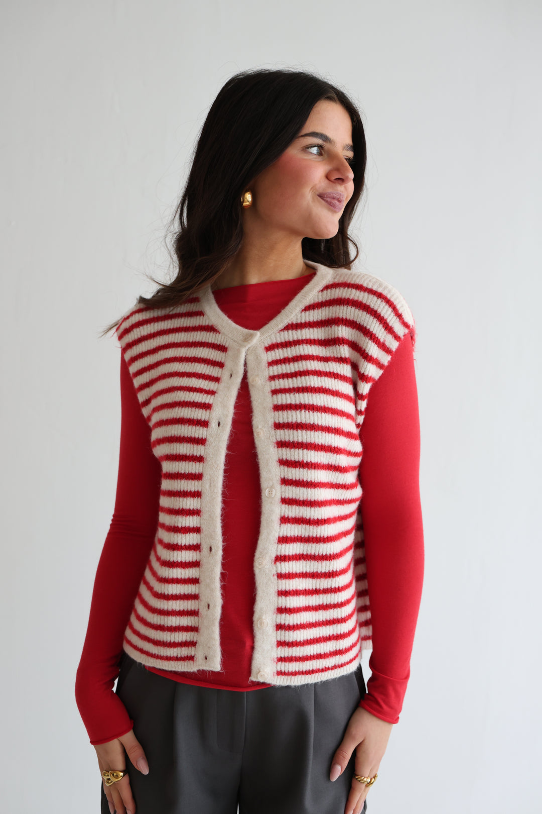 Gestreifte Weste Josephine