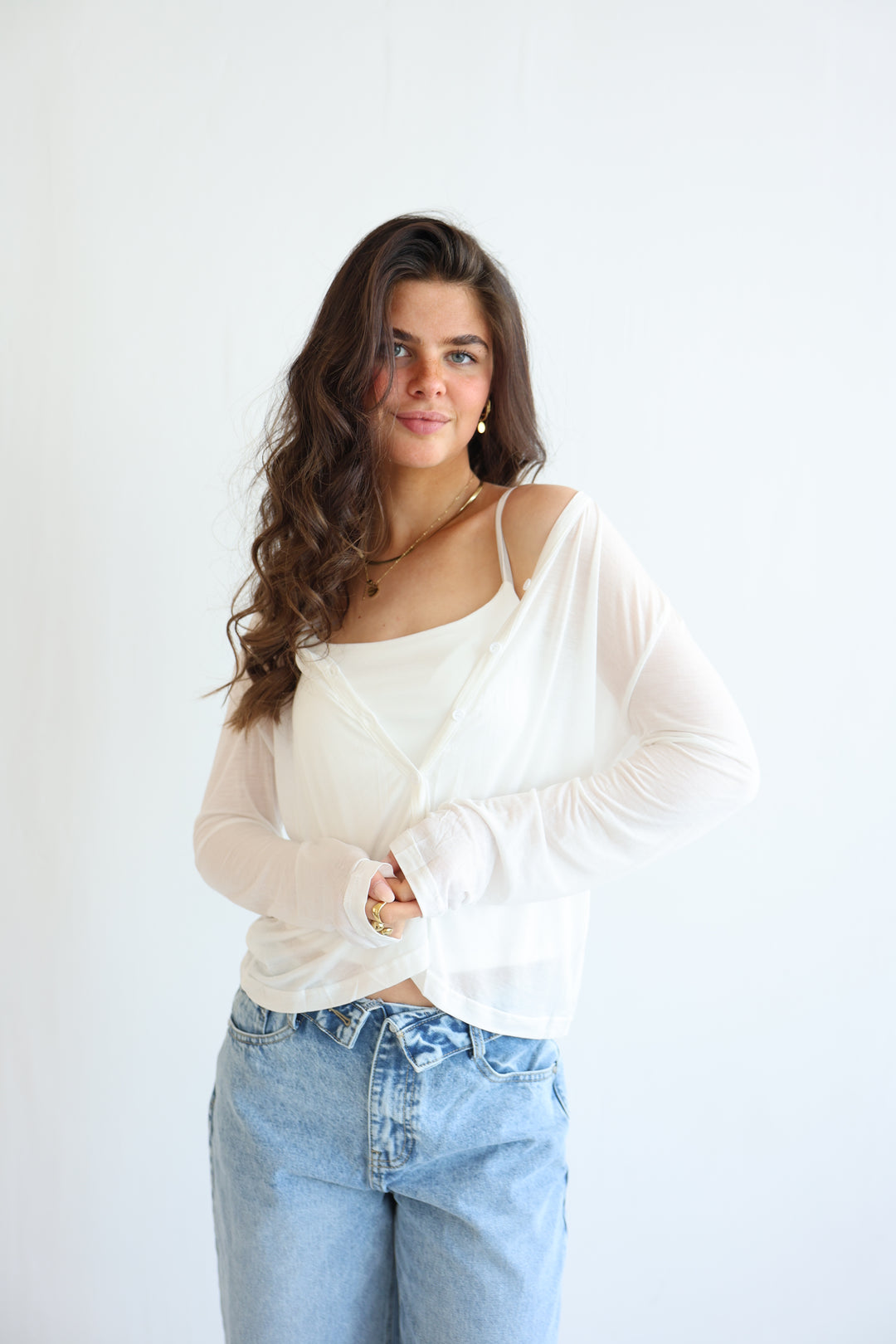 Lightweight Sheer Cardigan