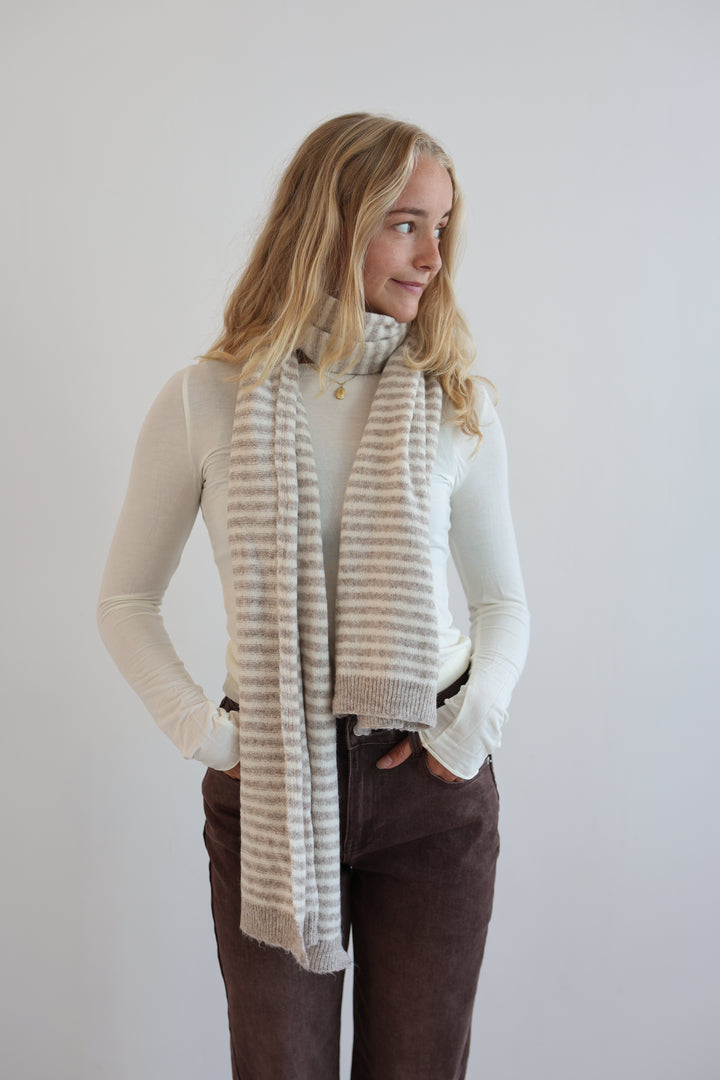 Luna Stripe Scarf