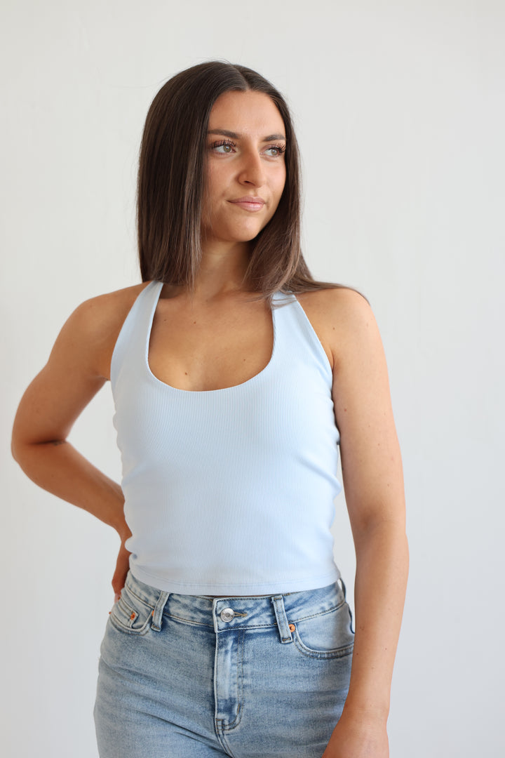 Slim Fit Neckholder Top