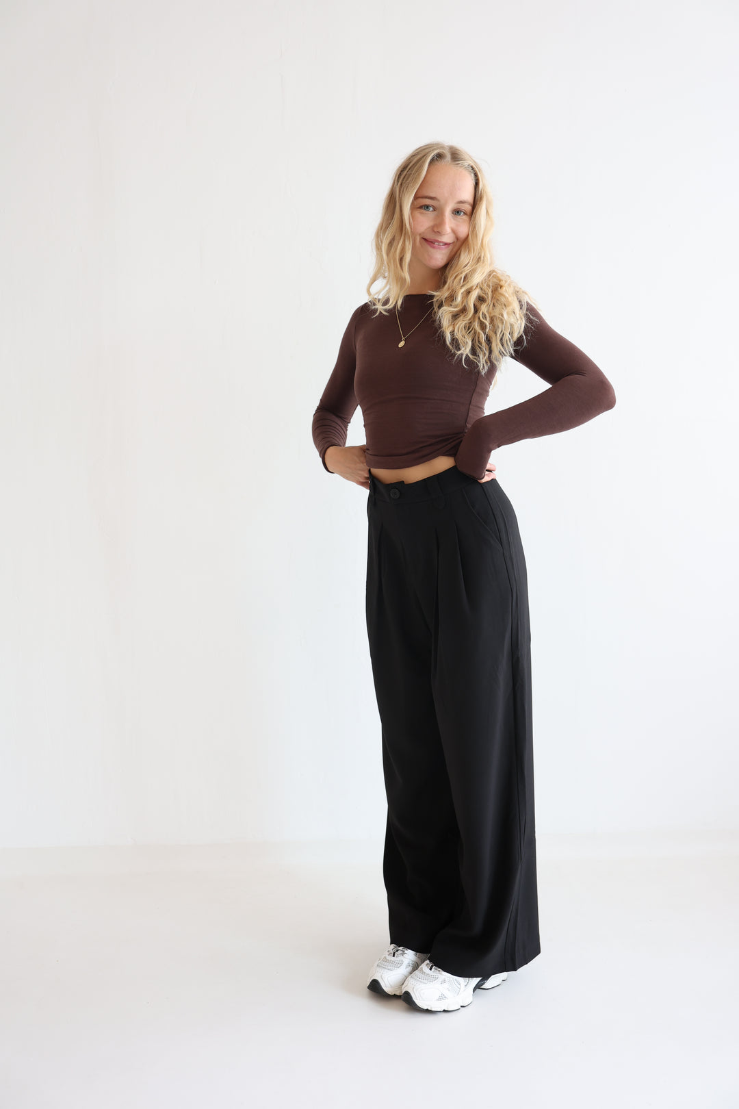 Bundfaltenhose Serena