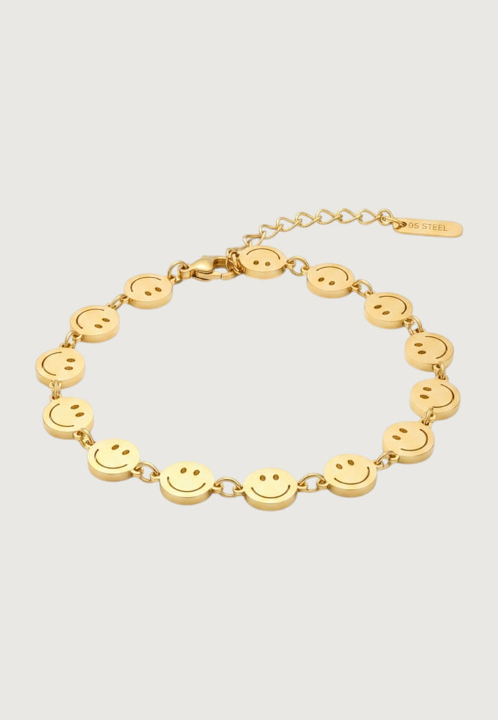 Smiley Charm Armband