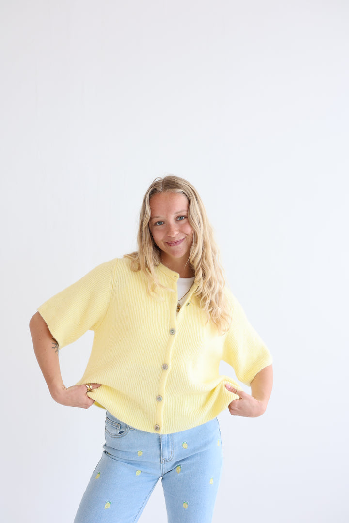 Kurzarm Cardigan Jolina