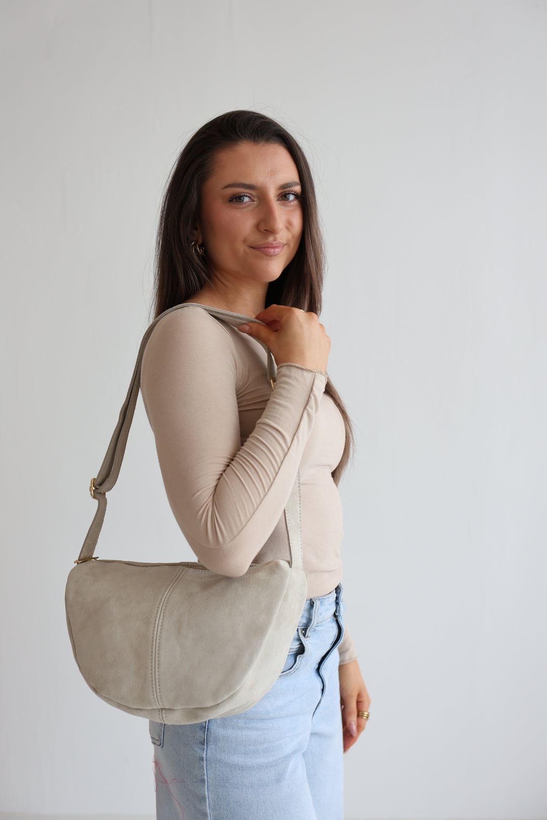 Wildledertasche Maple