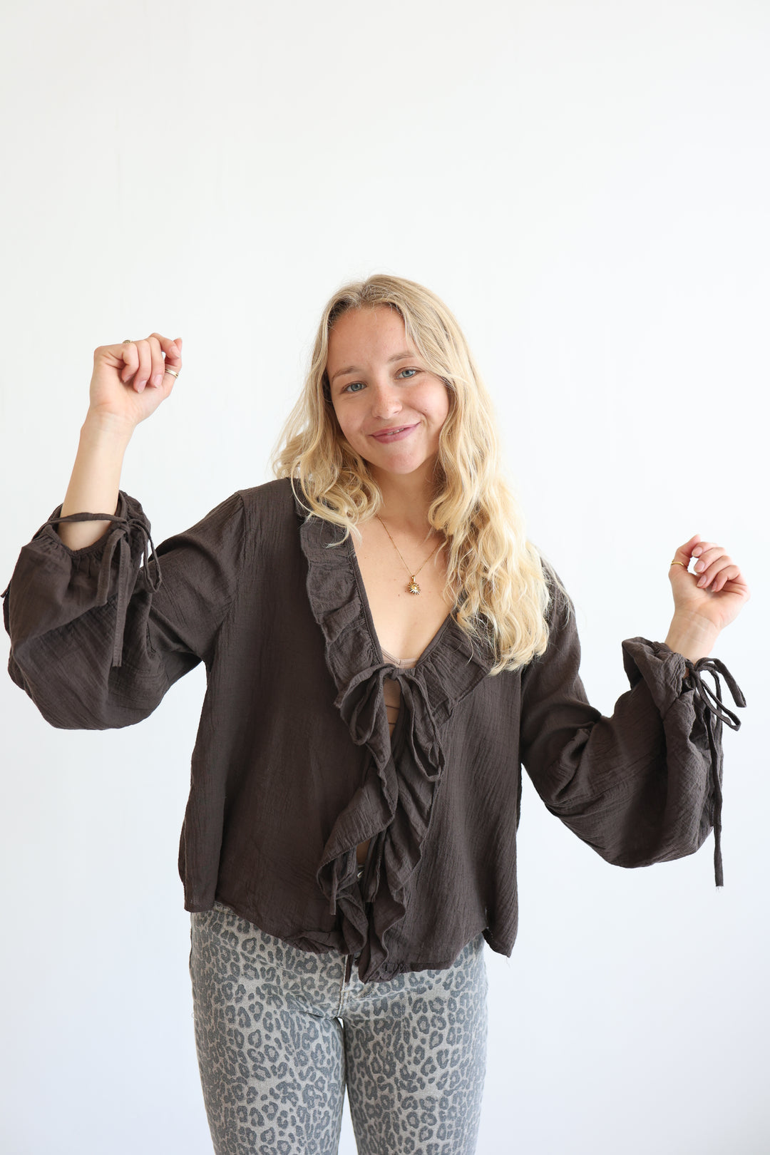 Rüschenbluse Leyla