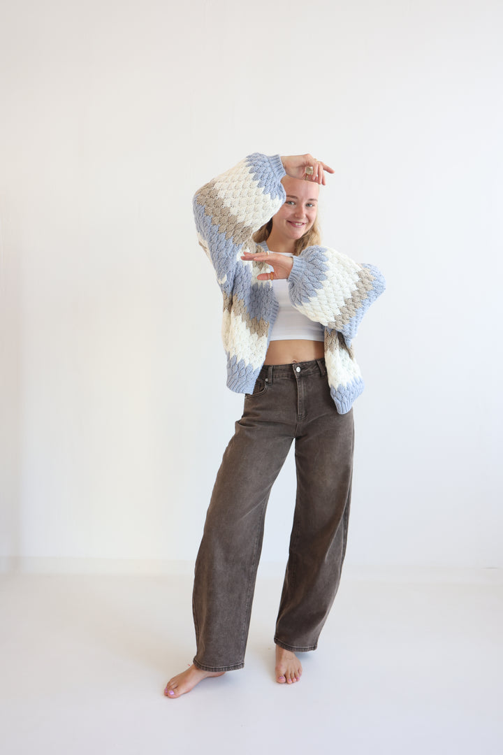 Wide Awake Barrel Jeans