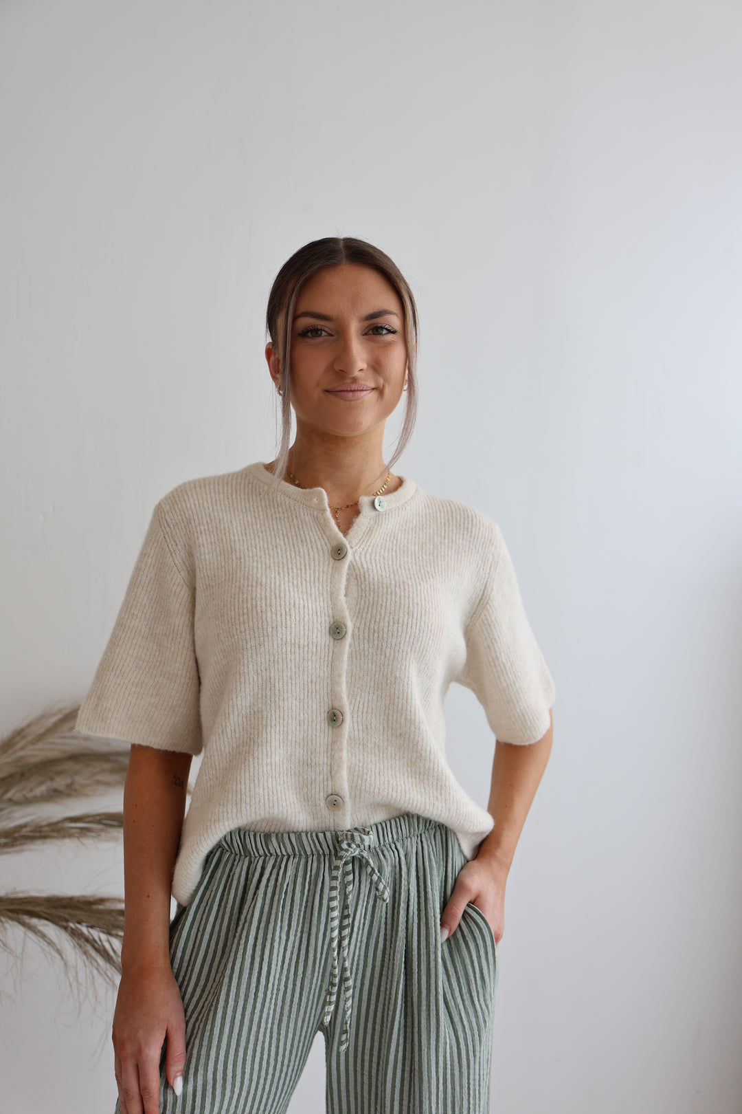 Kurzarm Cardigan Jolina