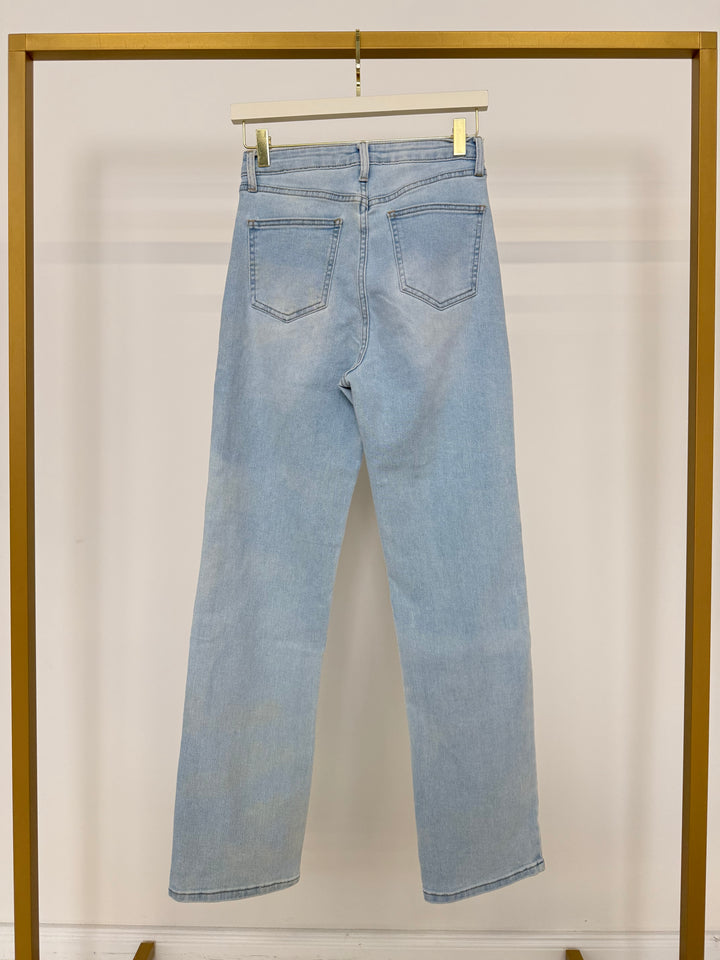 STRAIGHT FIT JEANS BLUE HEARTS GR.S/36 (B-WARE)