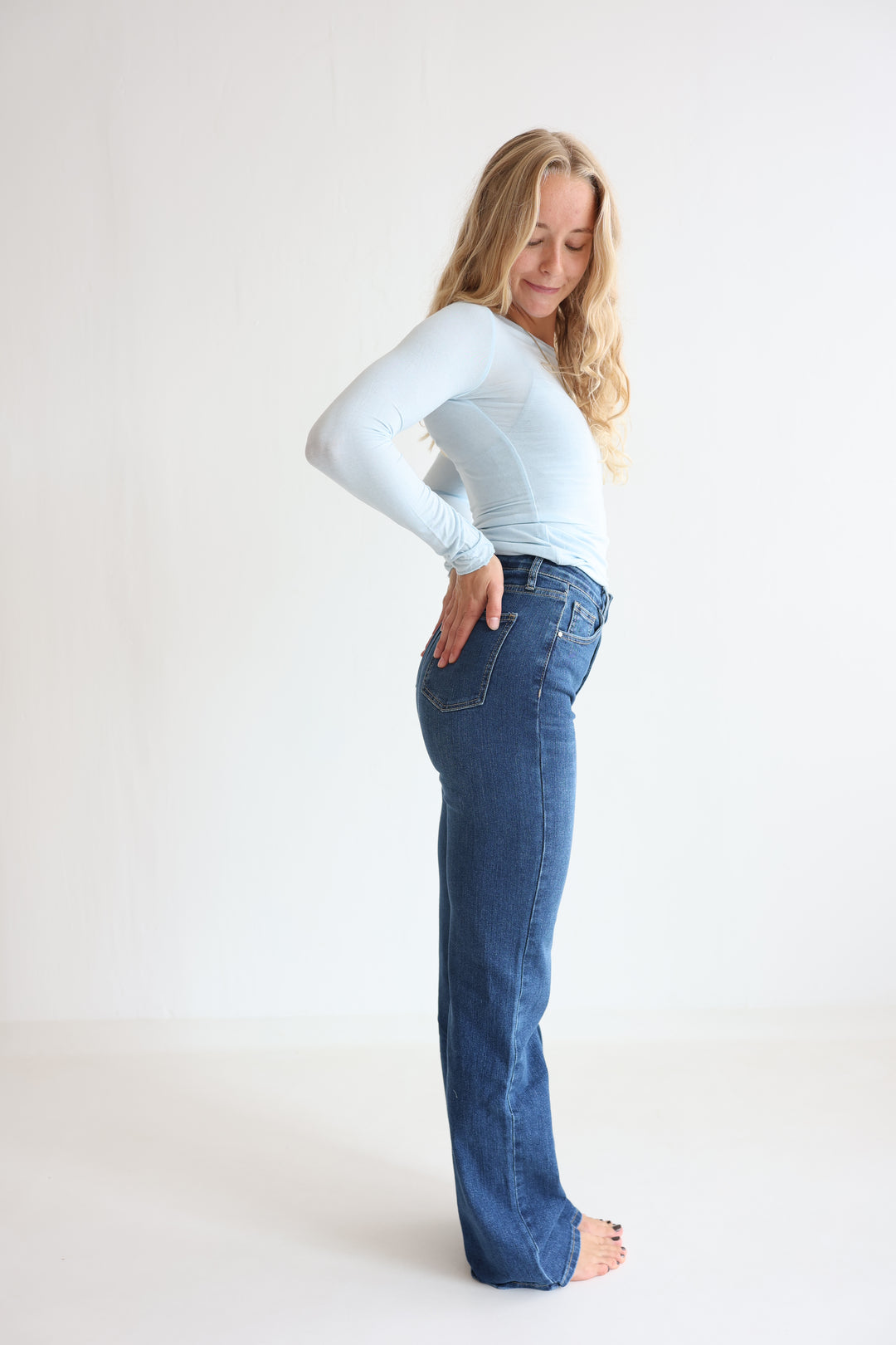 Mila Extra Long Straight Fit Jeans